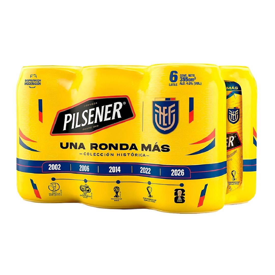 CERVEZA PILSENER LATA 355CM