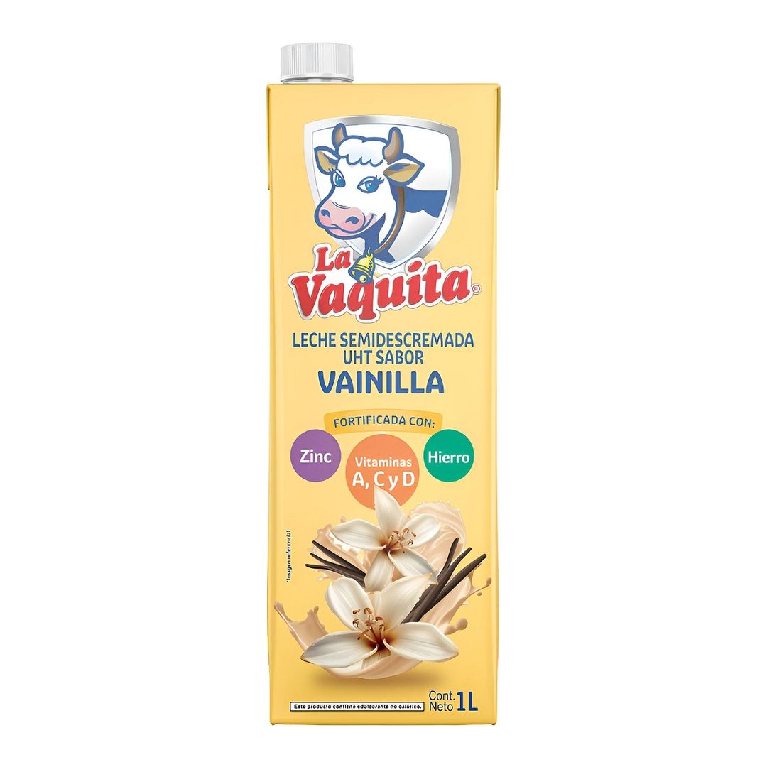 LECHE SEMIDESCREMADA VAINILLA 200ML